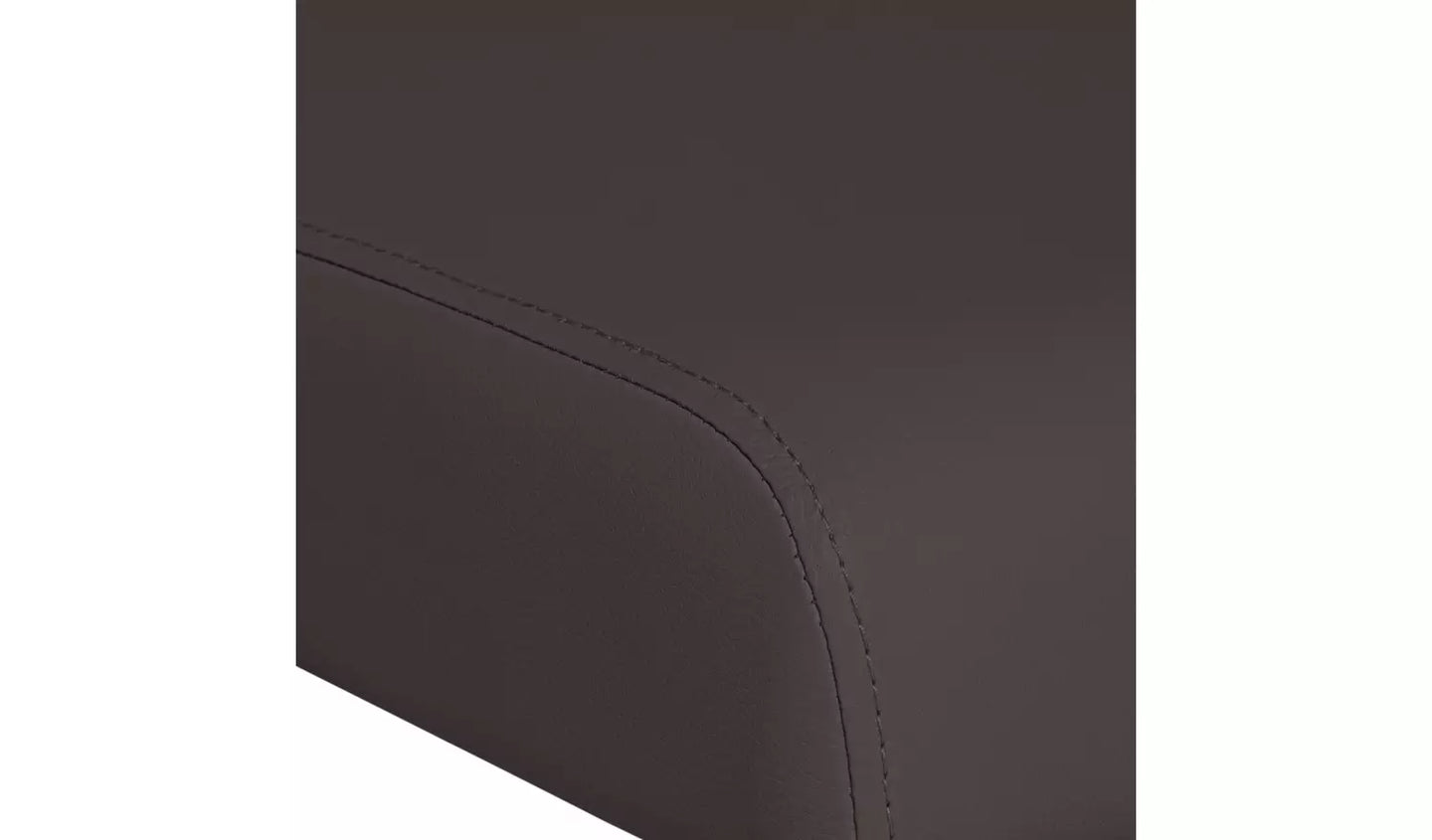 Miami Curve Extending Table & 6 Chocolate Chairs